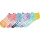 adidas Girls' Superlite Multi Space Dye No-Show Socks 6-Pack                                                                     - view number 2 image