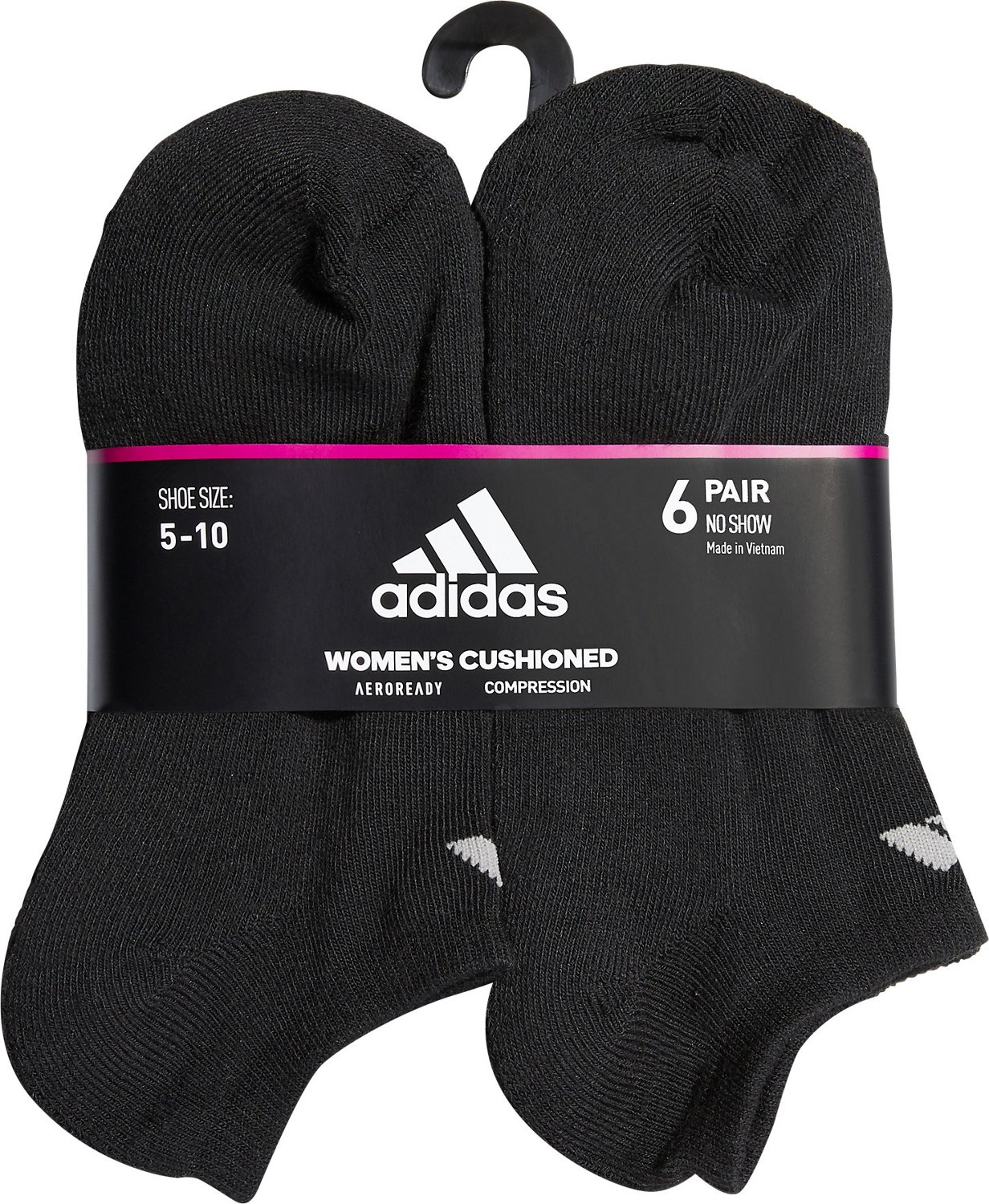 adidas Women's No-Show Socks 6 Pack | Academy