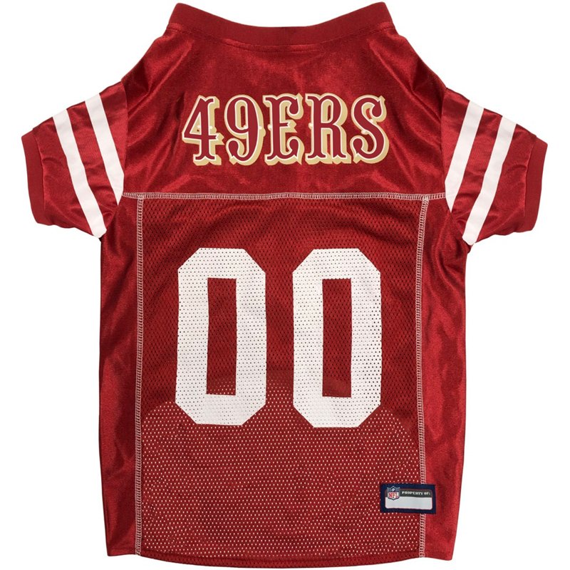 Pets First San Francisco 49ers Mesh Dog Jersey