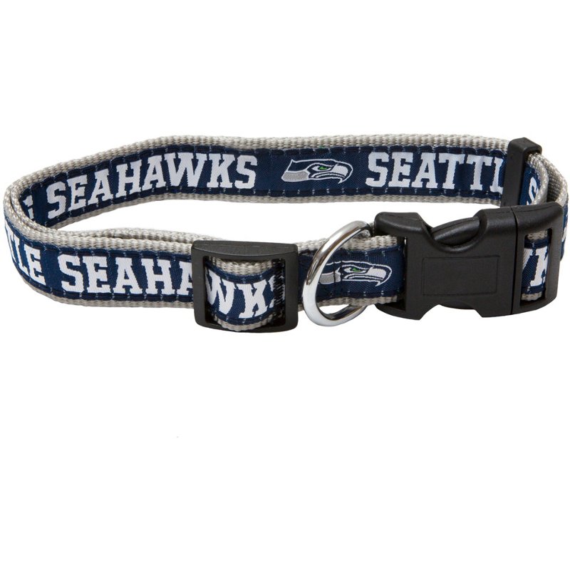 Pets First Seattle Seahawks Dog Collar