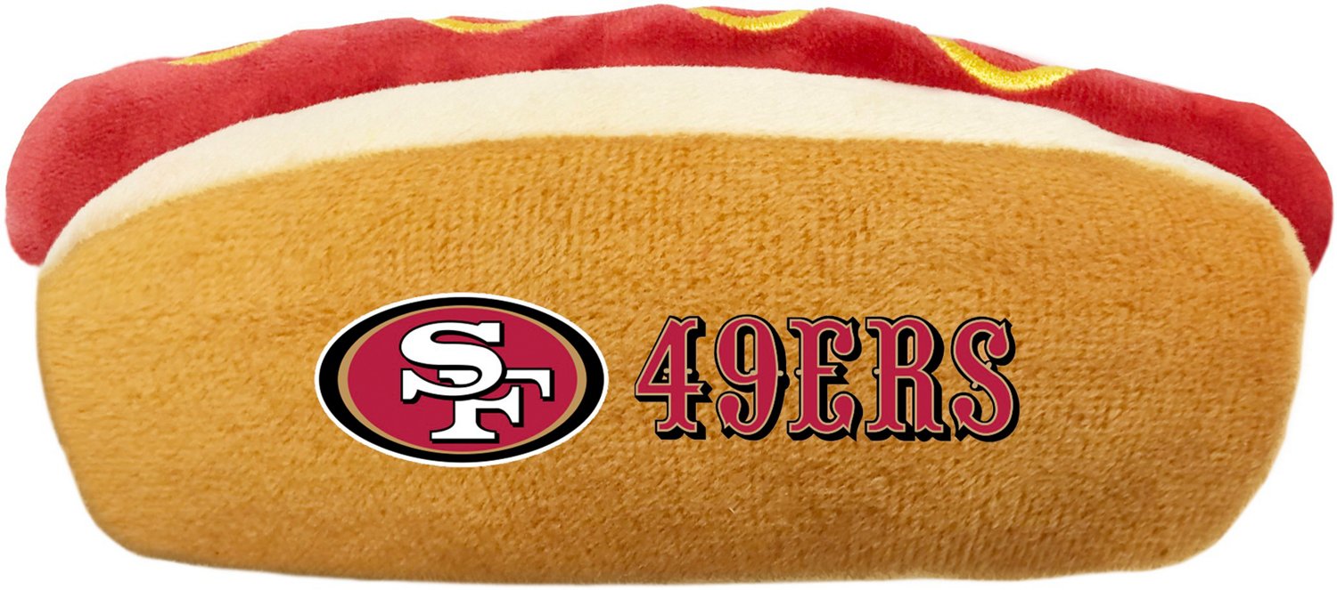 NFL San Francisco 49Ers PET GIFT BOX with 2 Licensed DOG TOYS, 1