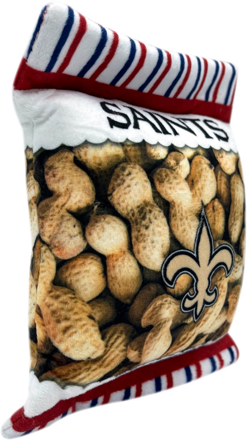 Pets First New Orleans Saints Peanut Bag Dog Toy - view number 2