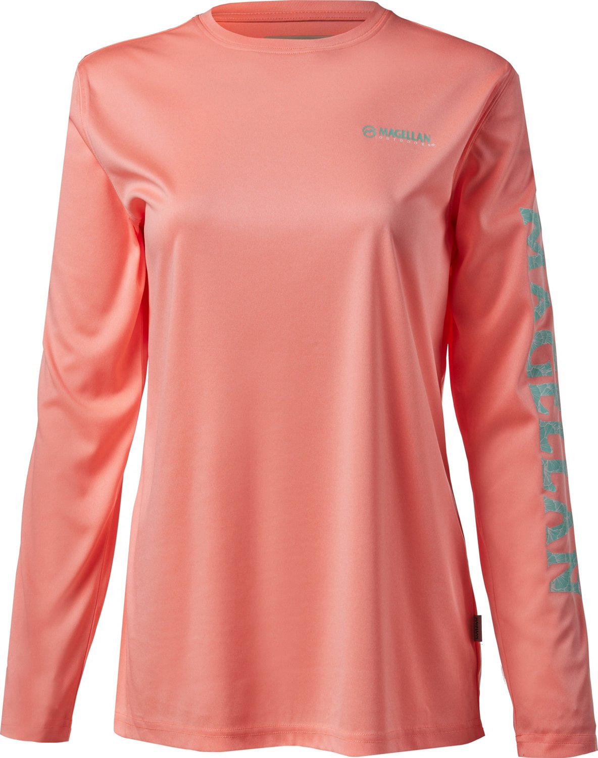 Magellan Outdoors Women's Caddo Lake Logo Crew Long Sleeve T-shirt - view number 5