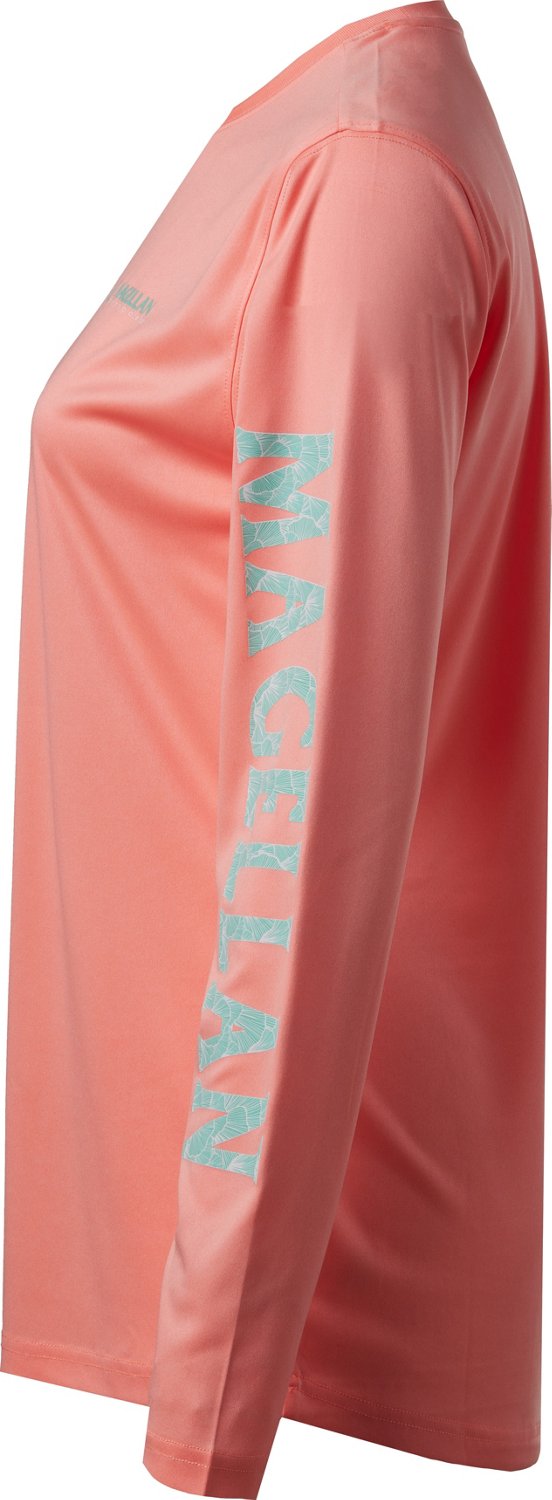 Magellan Outdoors Women's Caddo Lake Logo Crew Long Sleeve T-shirt - view number 7