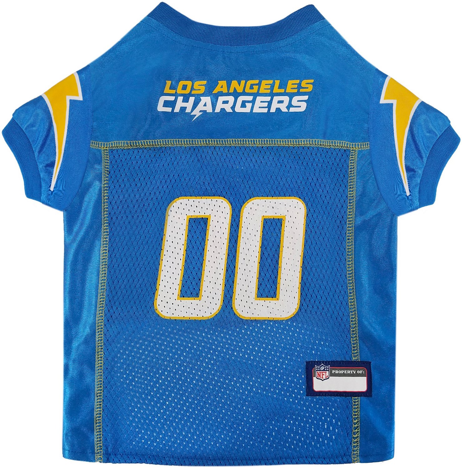 San Diego Chargers Mesh Dog Jersey