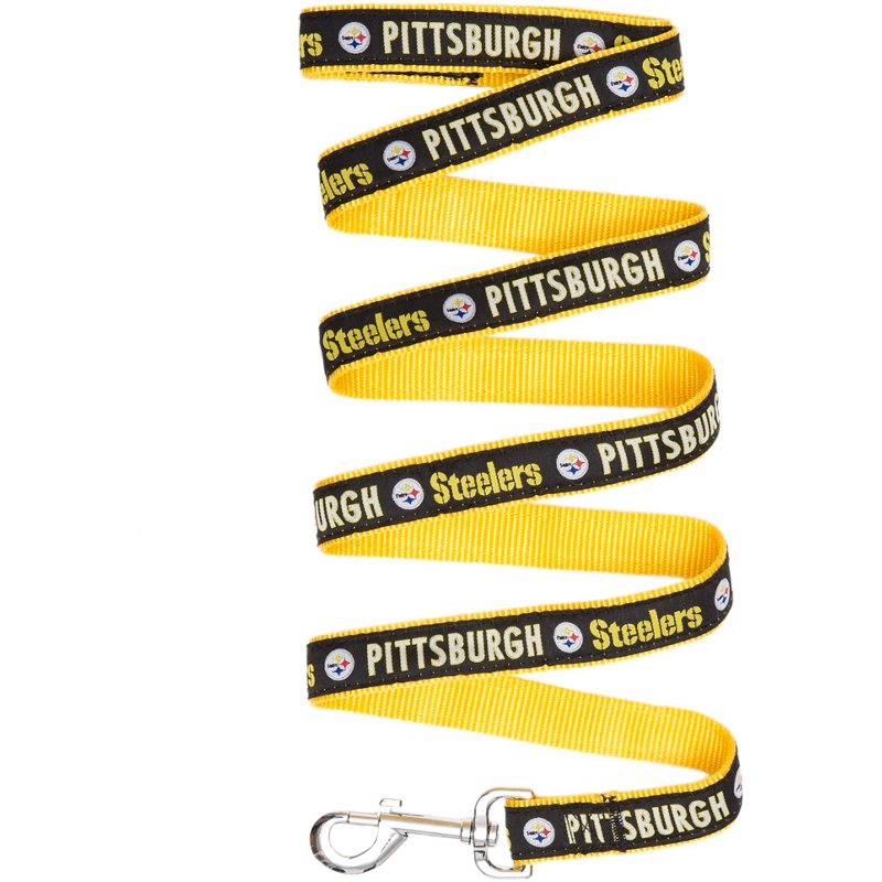 Pets First Pittsburgh Steelers Dog Leash