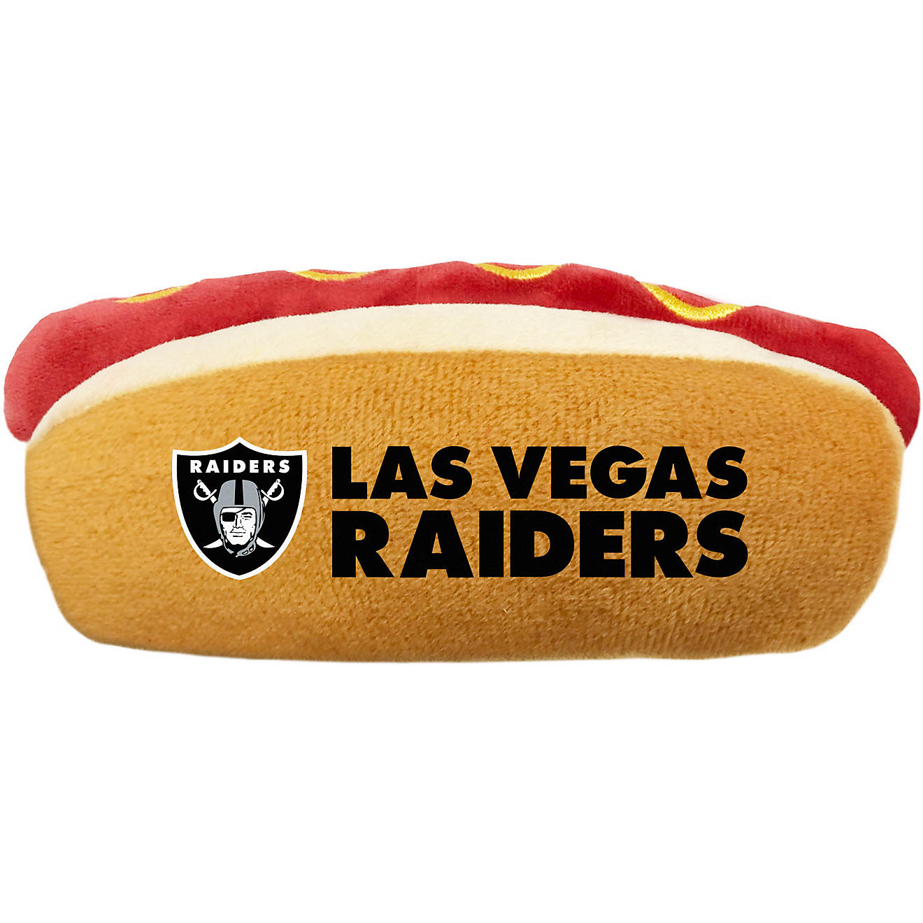 Pets First Oakland Raiders Hot Dog Toy                                                                                           - view number 1