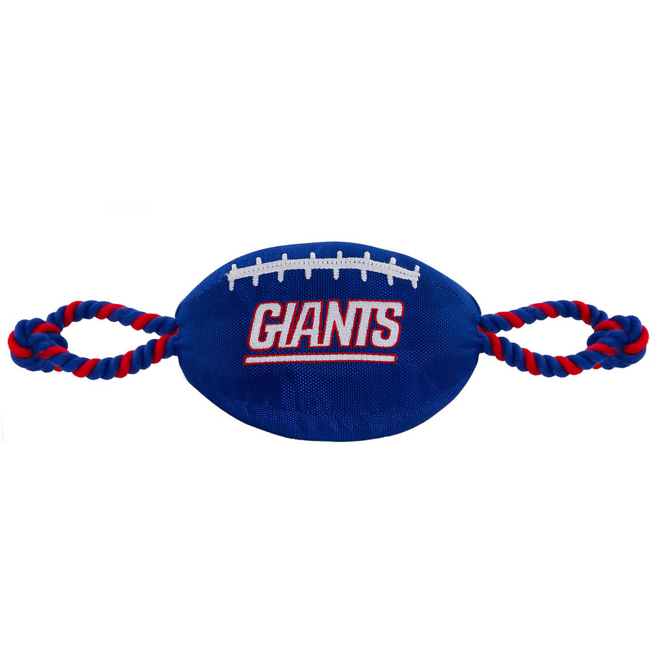 Pets First New York Giants Nylon Football Rope Dog Toy                                                                           - view number 1