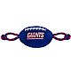 Pets First New York Giants Nylon Football Rope Dog Toy                                                                           - view number 1 image