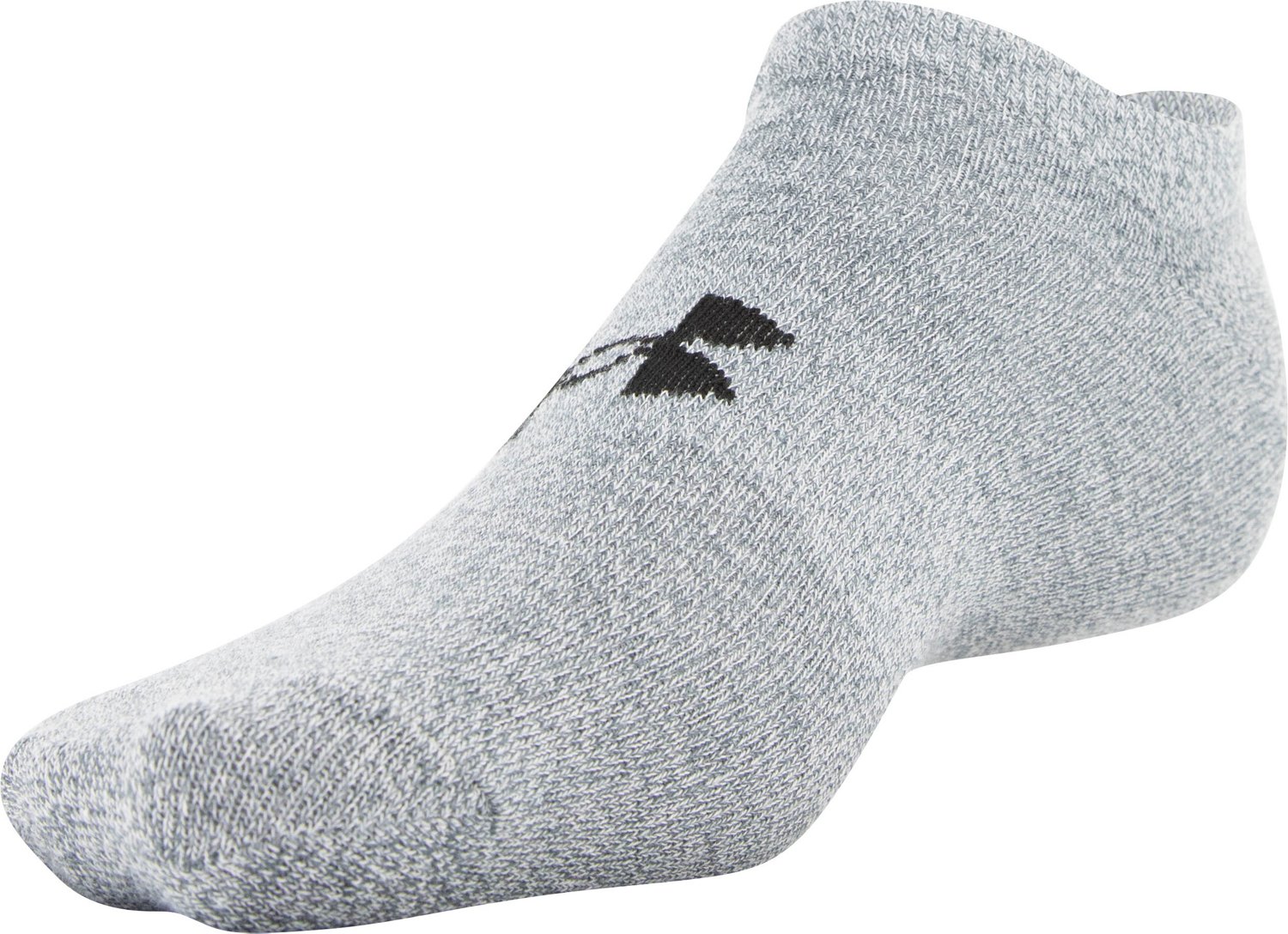 Under Armour Essential Lite Performance No Show Socks 6 Pack Academy