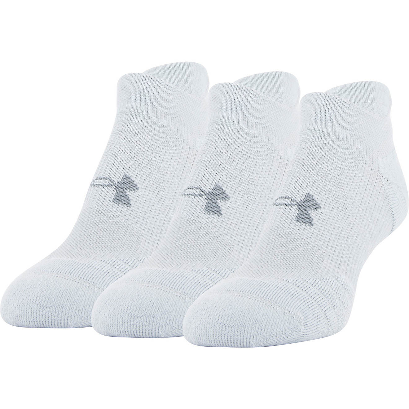 Under Armour Women's Play Up No-Show Tab Socks 3-Pack | Academy