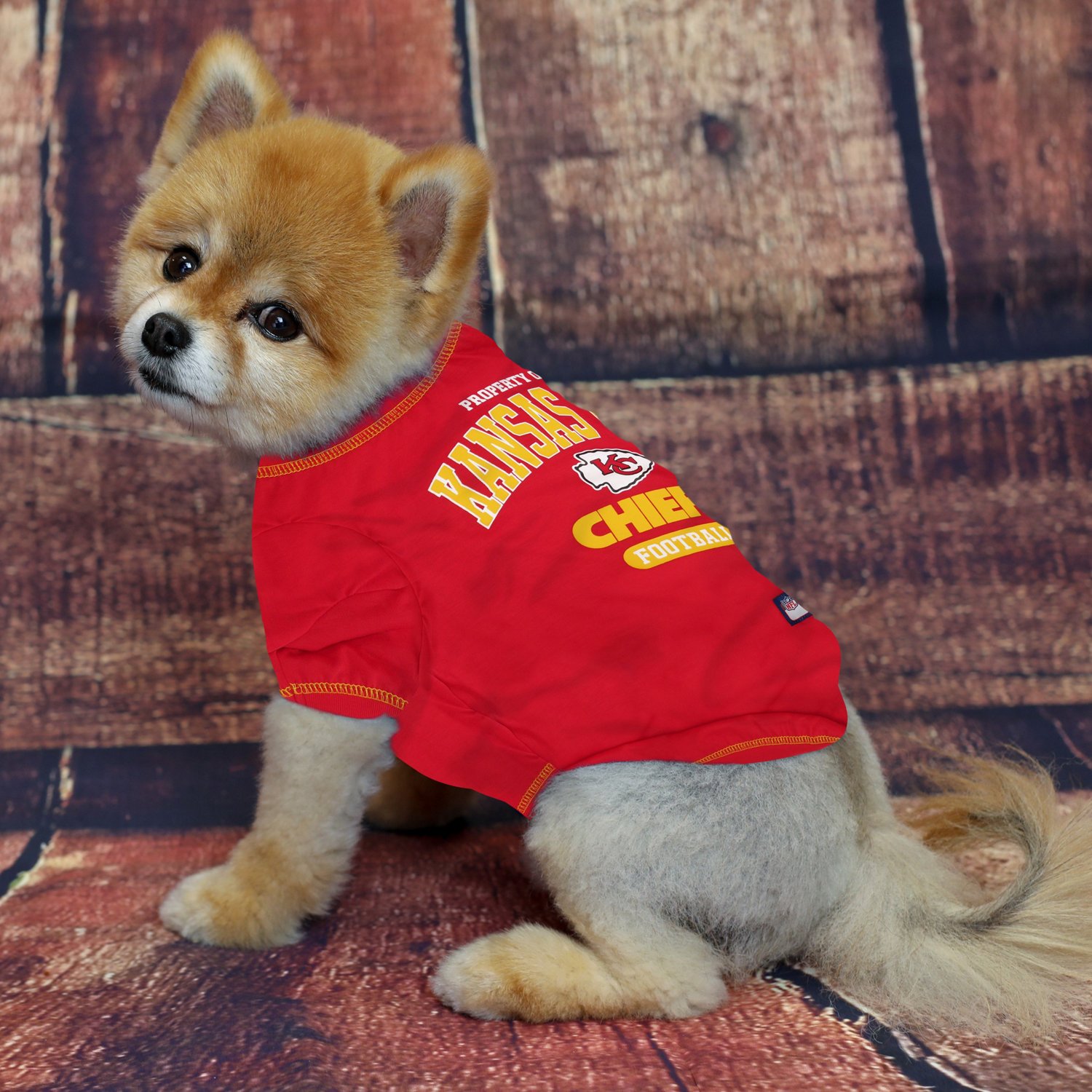 Pets First Kansas City Chiefs Pet T-shirt - view number 2
