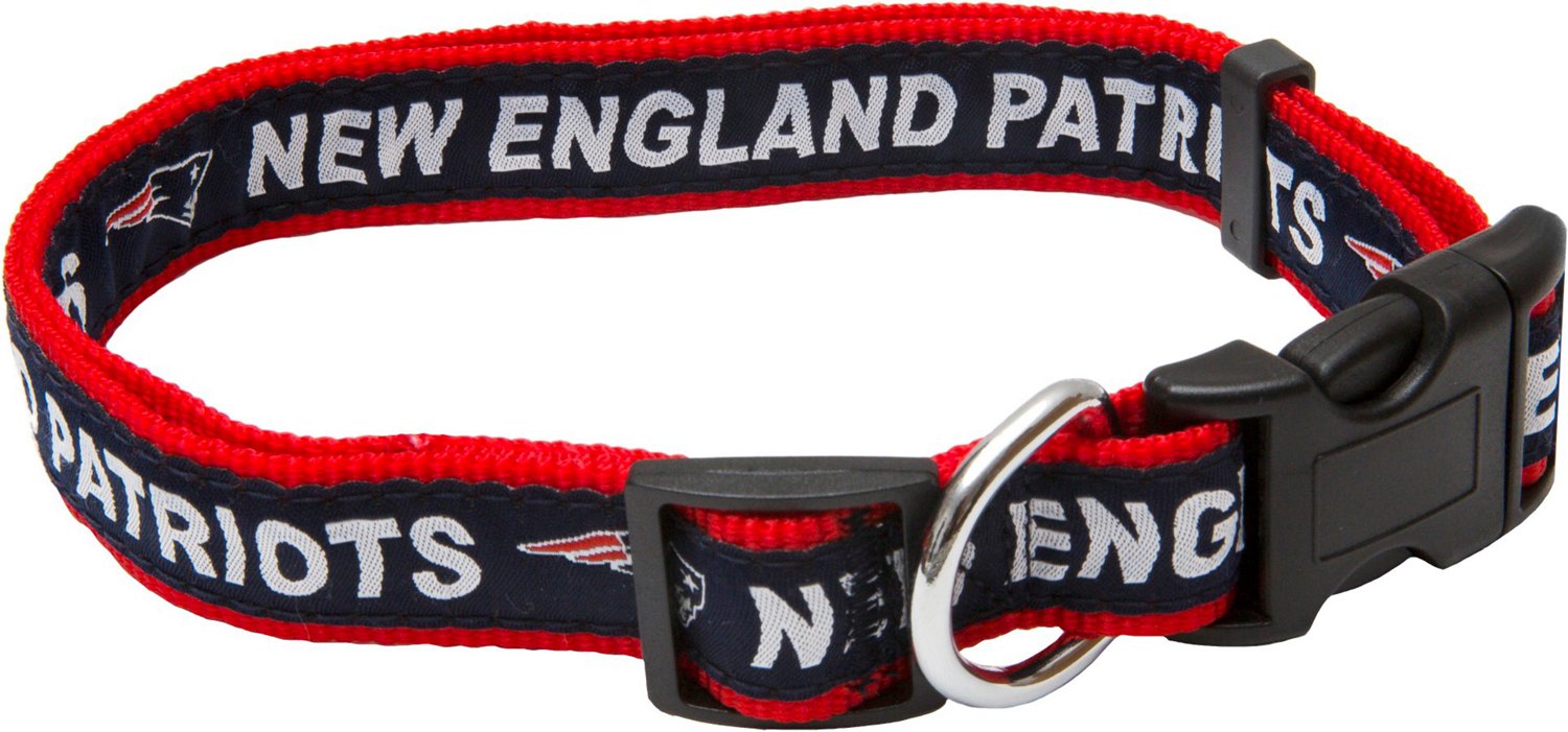 Pets First New England Patriots Dog Collar