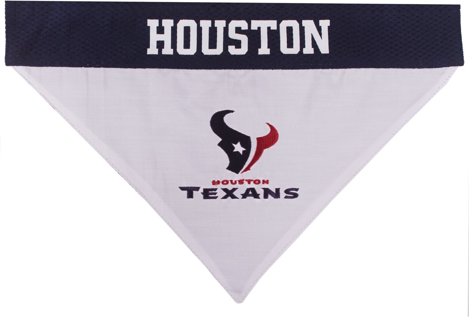 Pets First Houston Texans Reversible Dog Bandana
