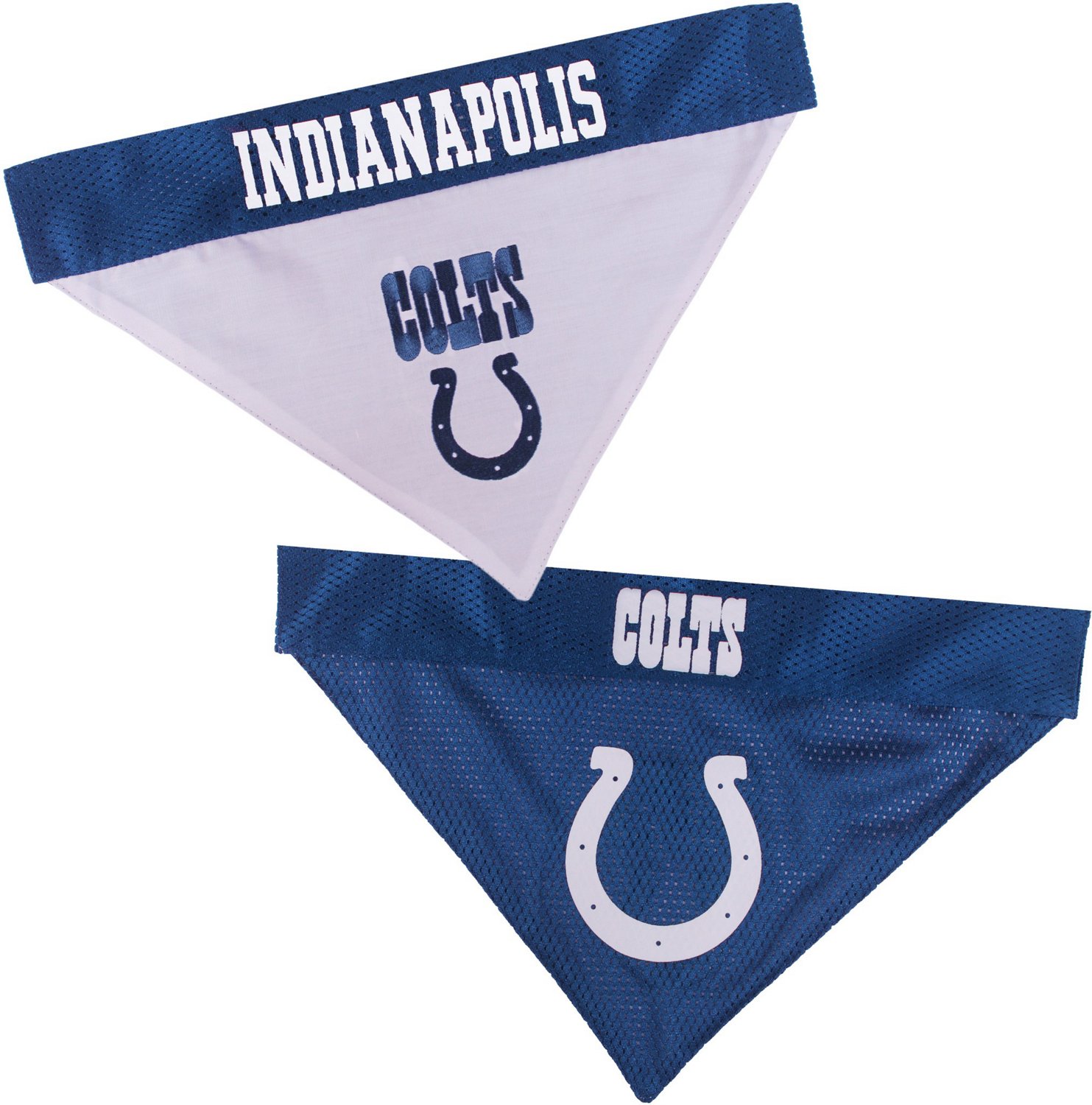 Pets First Indianapolis Colts Reversible Dog Bandana