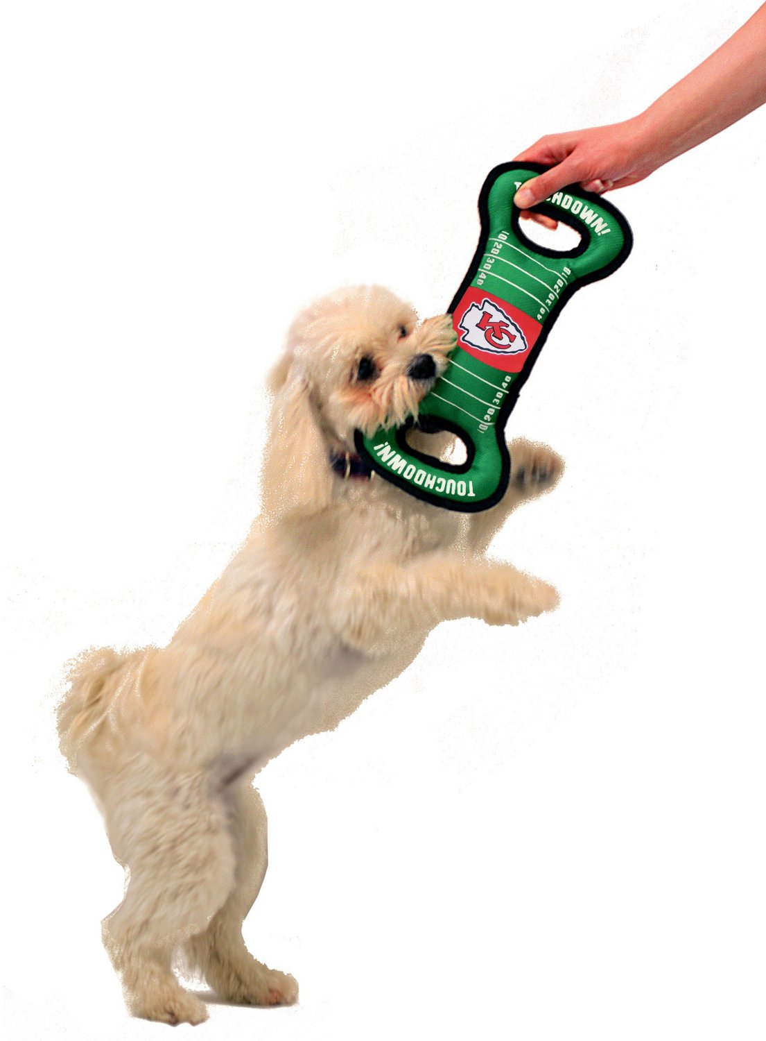 Pets First Kansas City Chiefs Field Dog Toy                                                                                      - view number 2