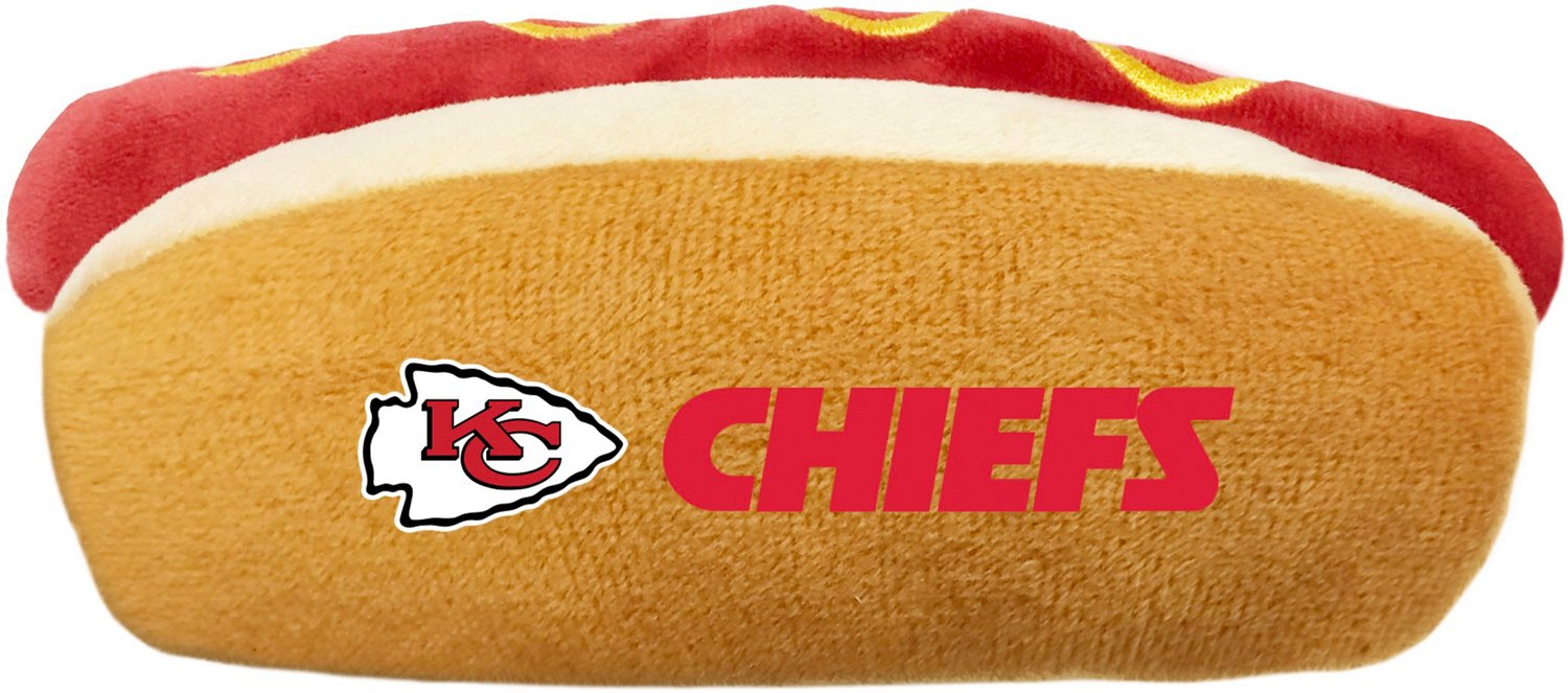 Pets First Kansas City Chiefs Hot Dog Toy