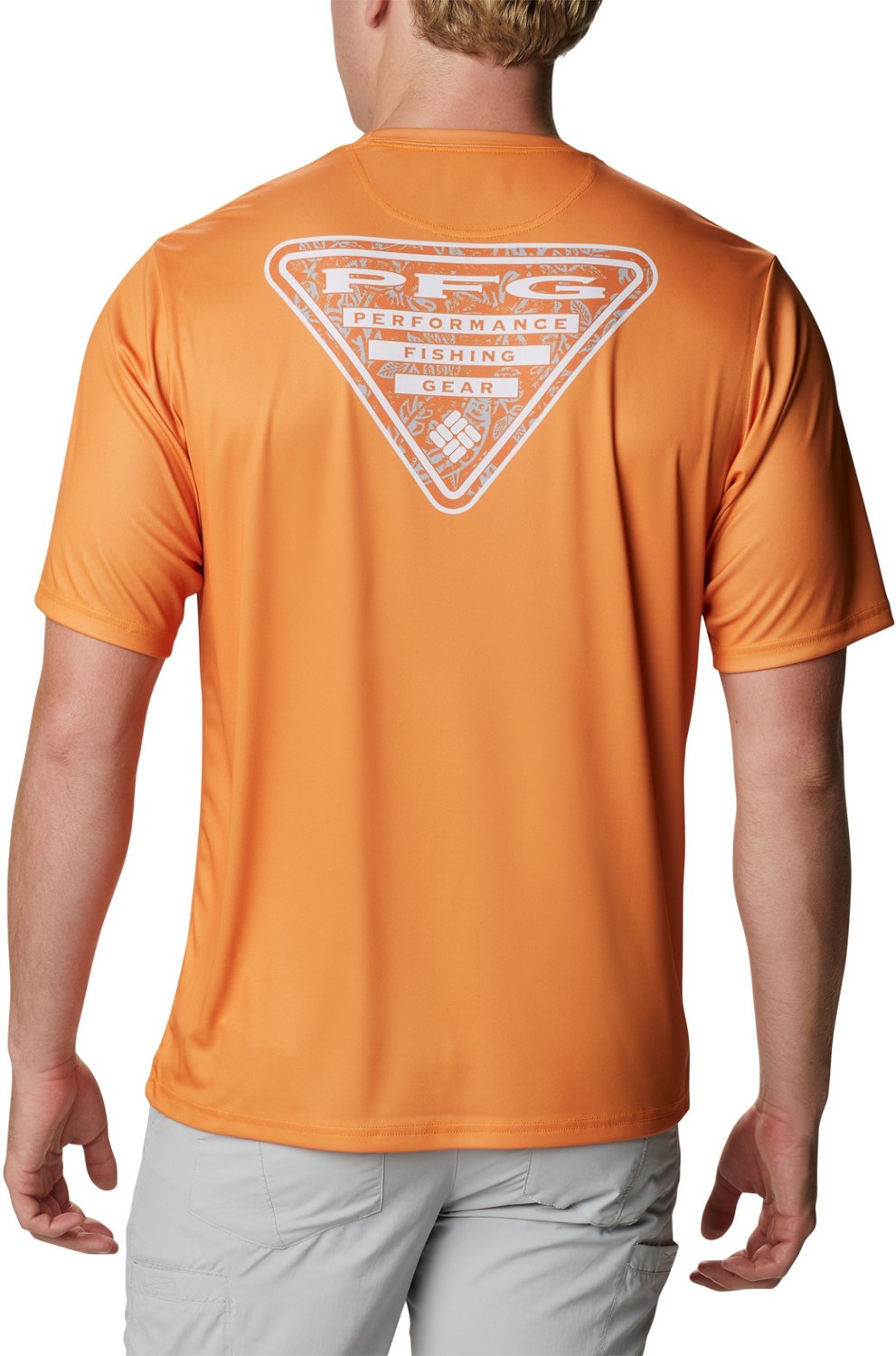 Men's Columbia Tennessee Orange Tennessee Volunteers Terminal Tackle  Omni-Shade T-Shirt