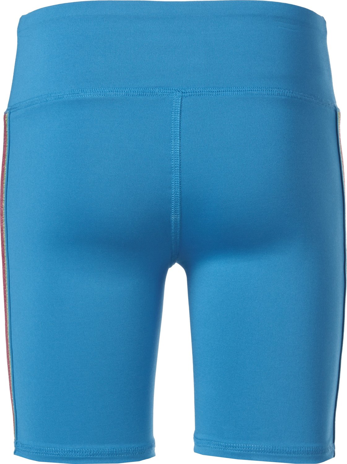 black glitter cycling shorts