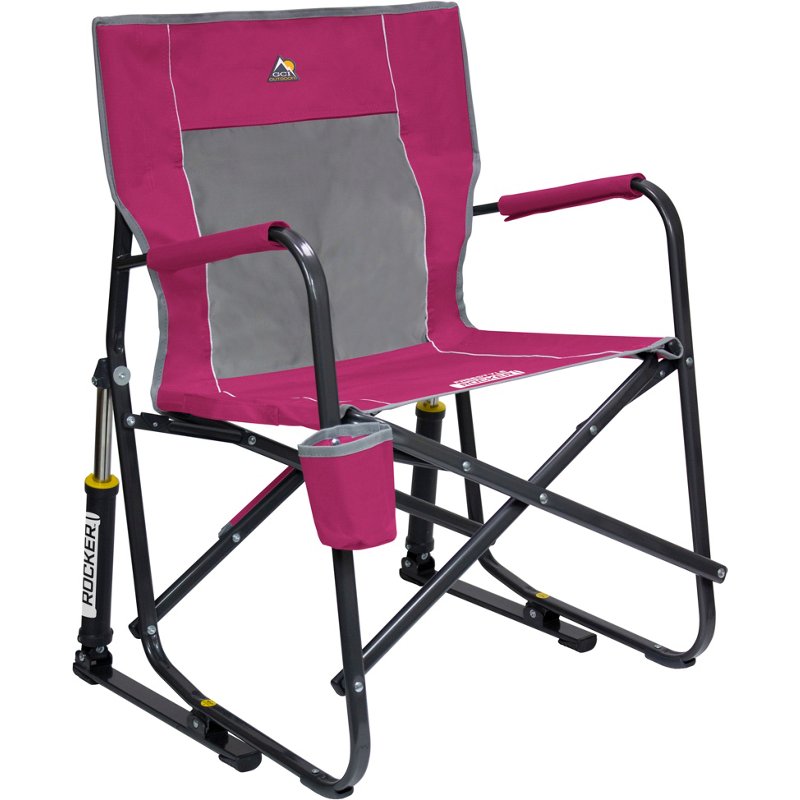 GCI Outdoor Freestyle Rocker™ Portable Rocking Chair Pink - Collapsible Furniture at Academy Sports