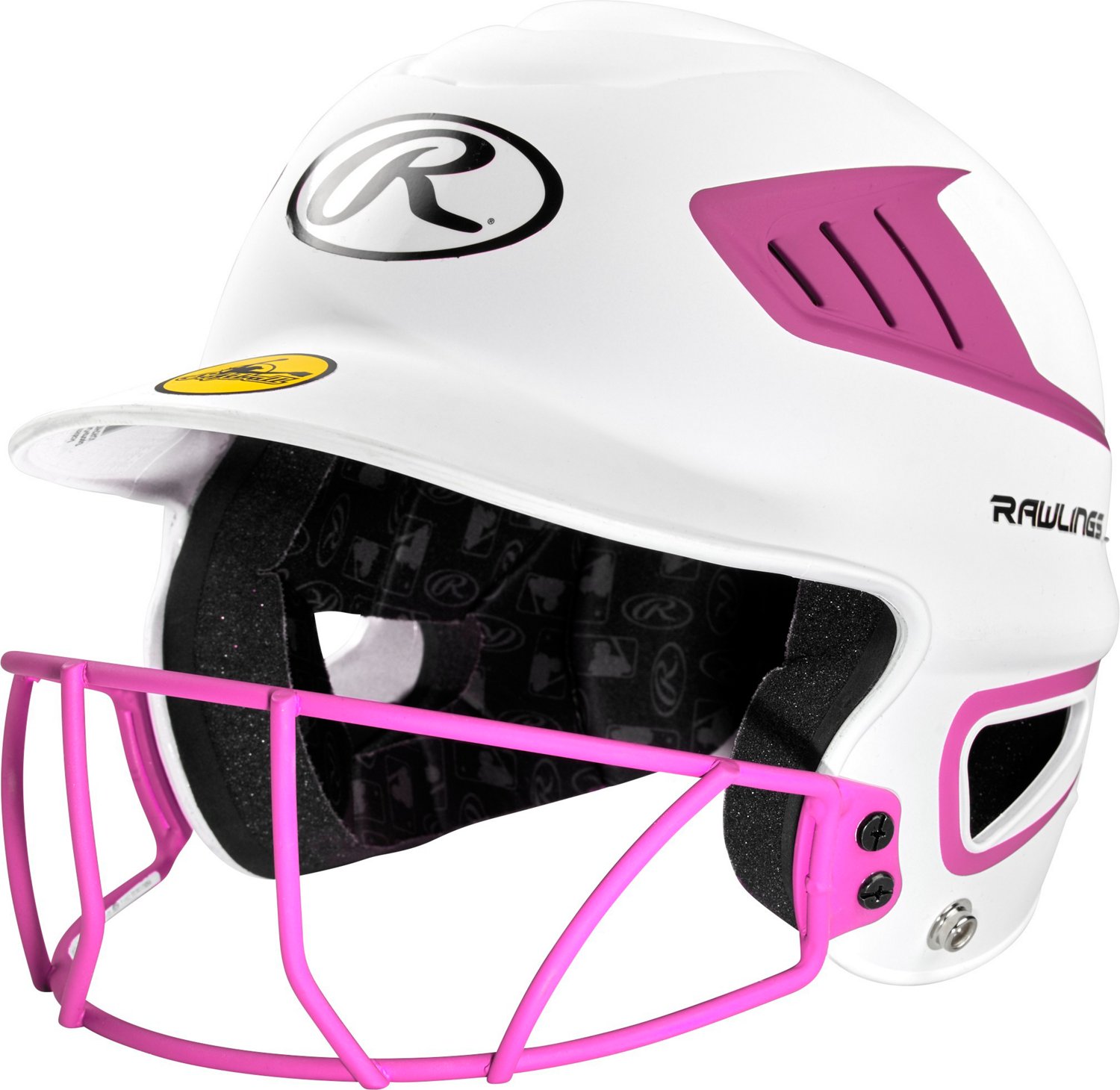 Rawlings Youth Storm Matte 2 Tone Fastpitch Helmet Academy