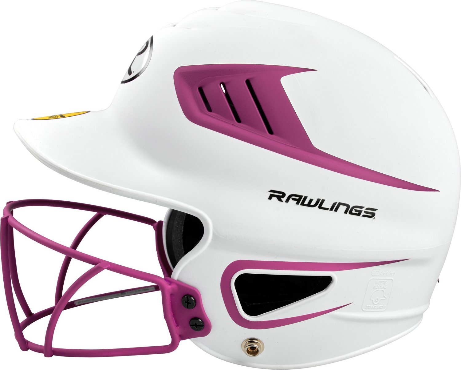 Rawlings Youth Storm Matte 2 Tone Fastpitch Helmet                                                                               - view number 4