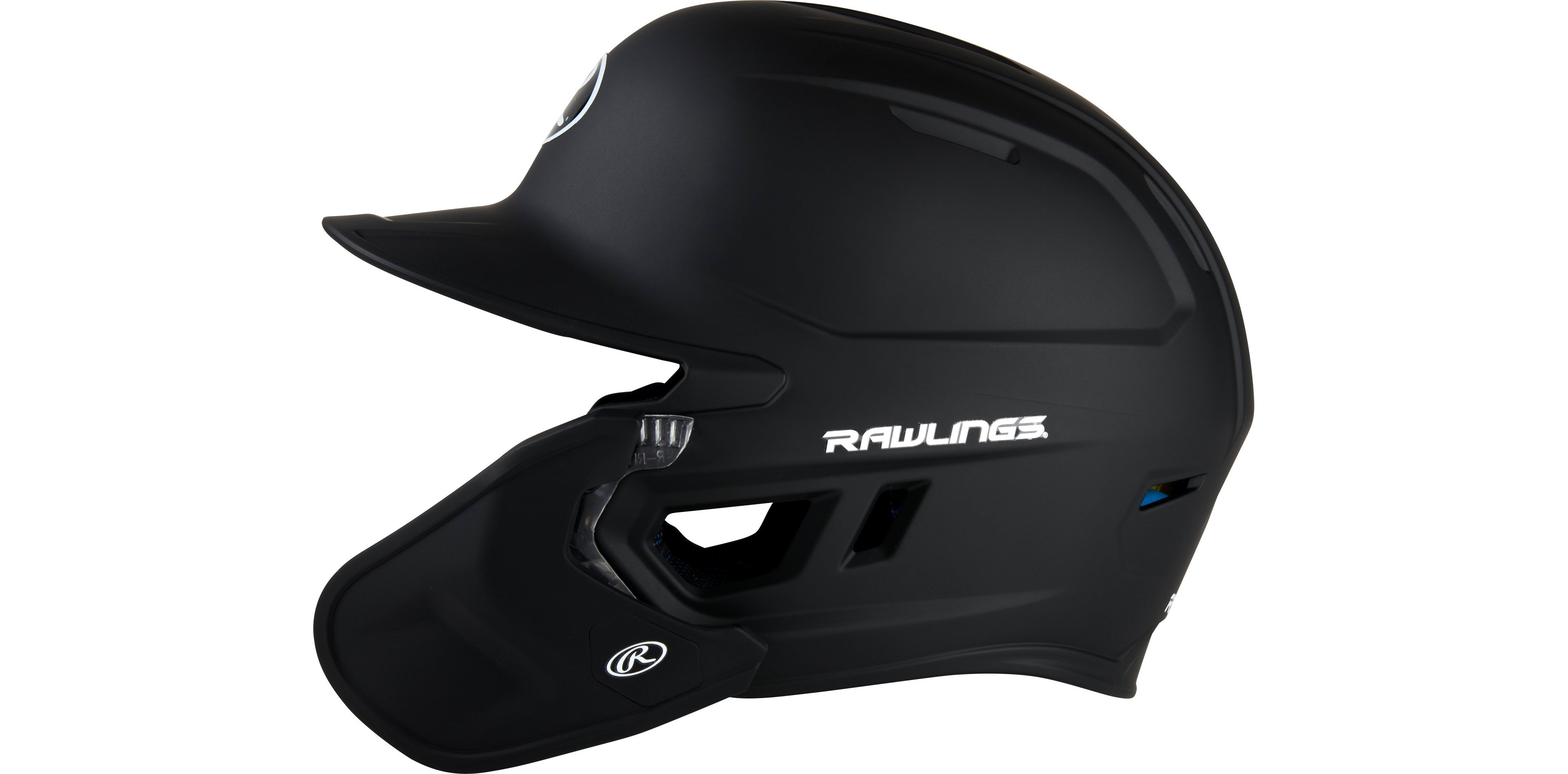Rawlings Junior Matte Mach Adjust 1Tone RHB Helmet