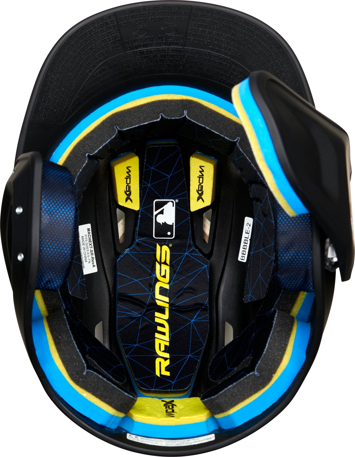 Rawlings Senior Matte Mach Adjust 1Tone RHB Helmet