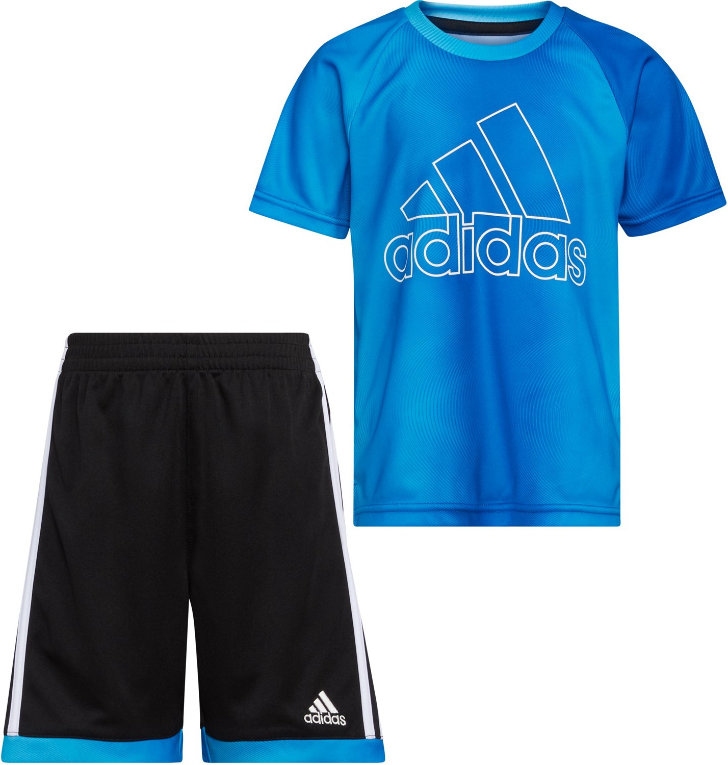 adidas Boys' Graphic T-shirt and Printed Shorts Set | Academy