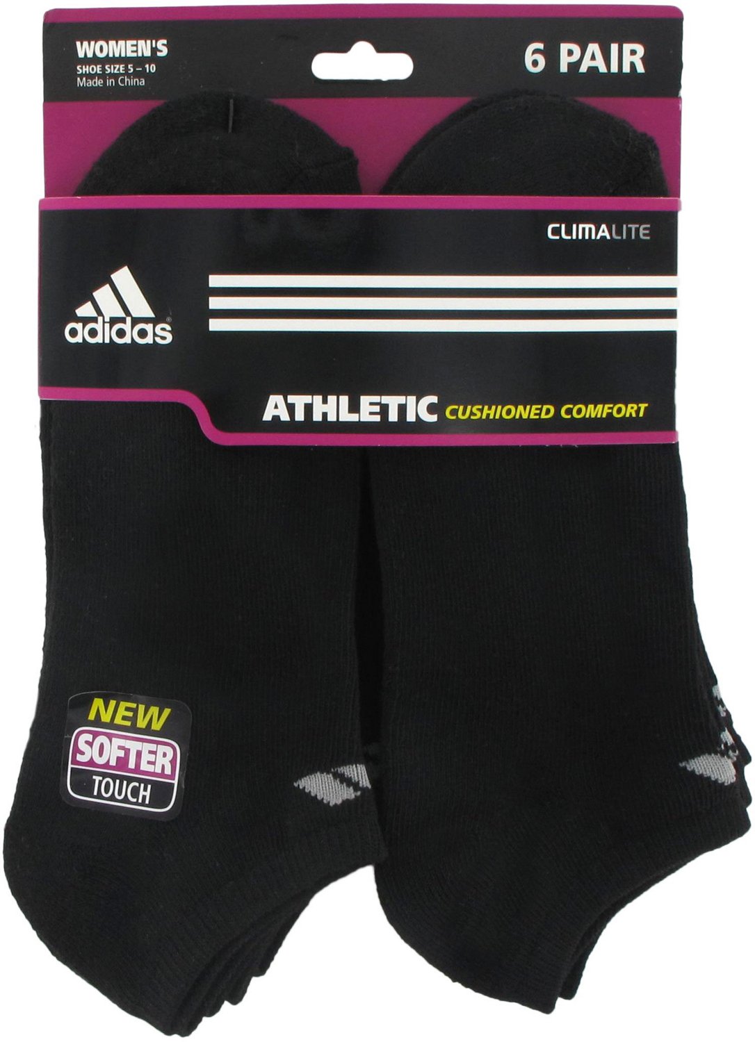adidas Women's No-Show Socks 6 Pack - view number 5