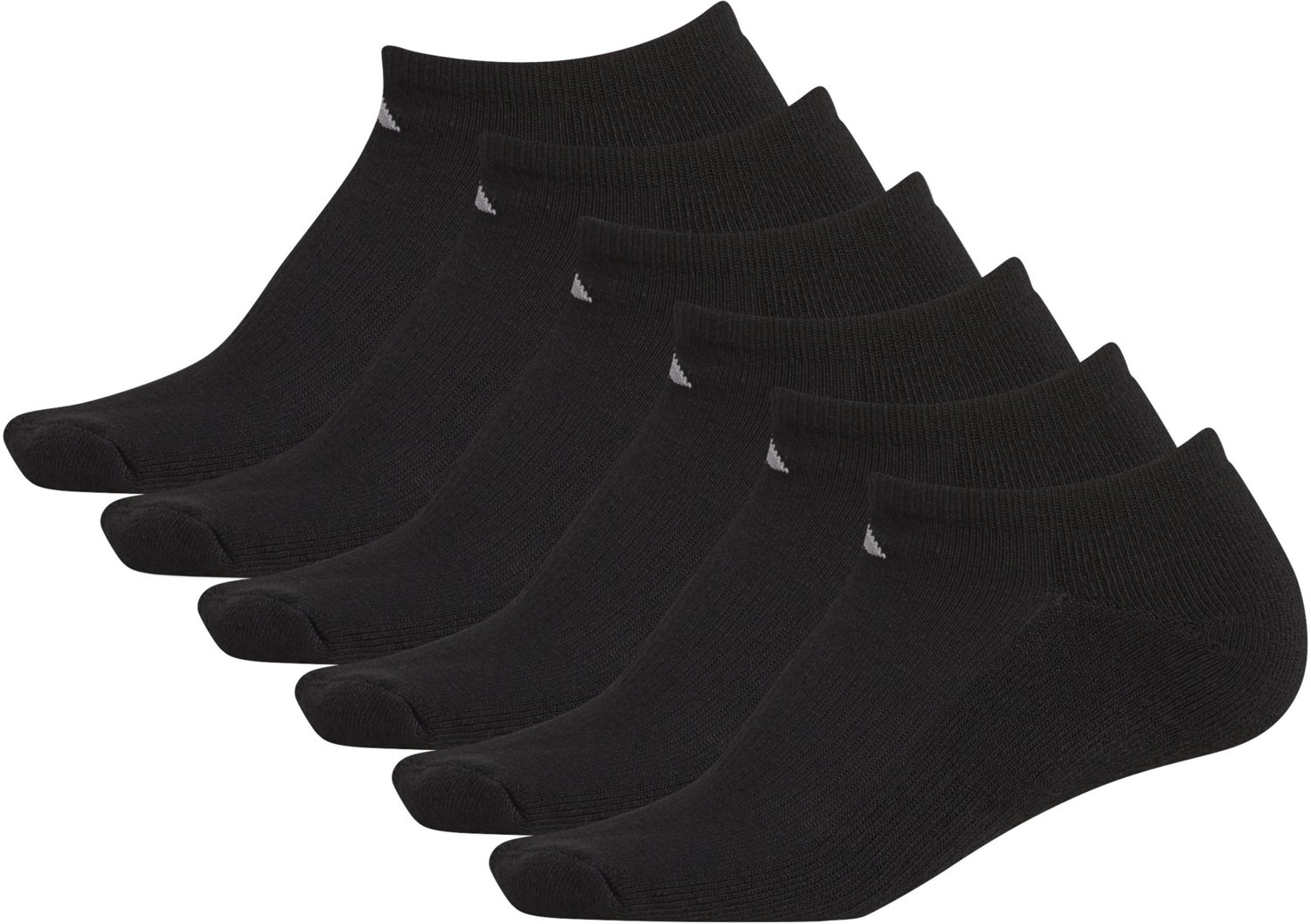 adidas Women's No-Show Socks 6 Pack | Free Shipping at Academy