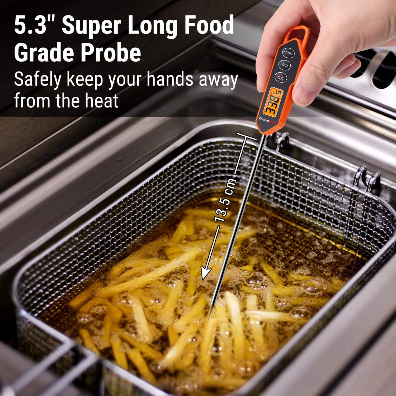 ThermoPro TP01H Digital Instant Read Meat Thermometer Academy