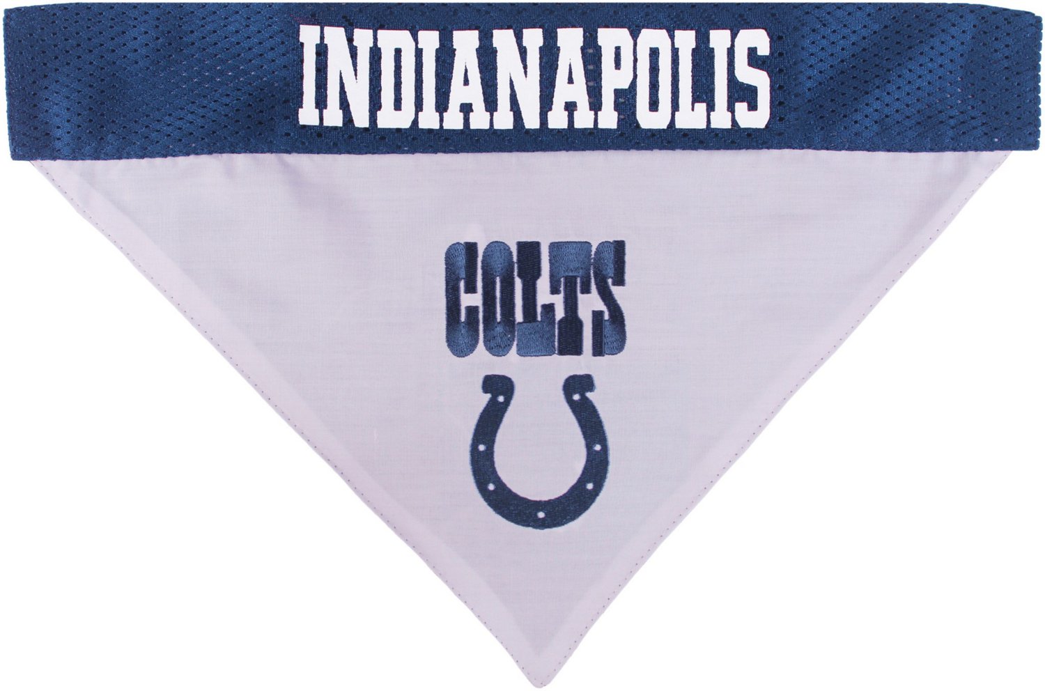 Pets First Indianapolis Colts Reversible Dog Bandana