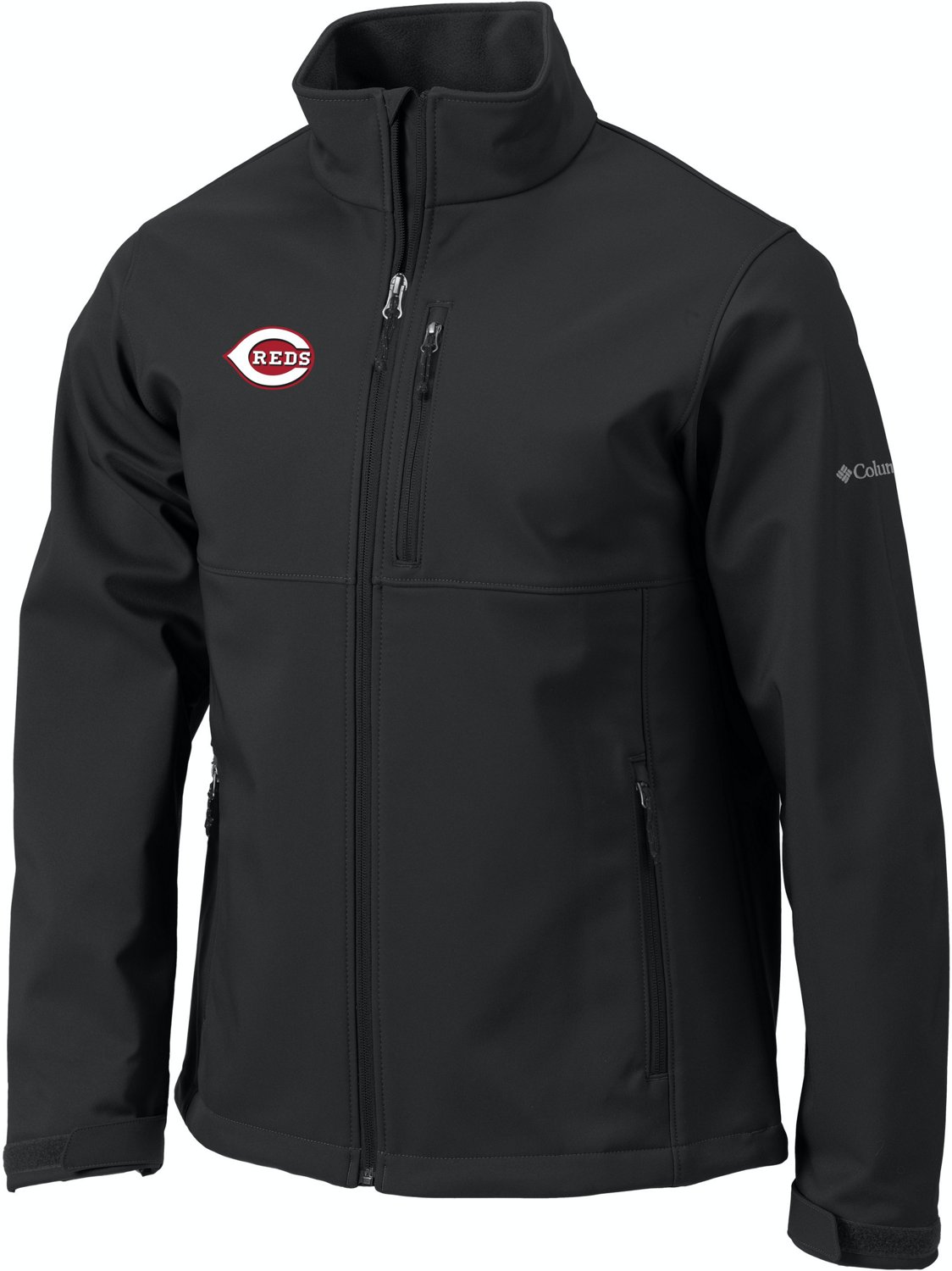 Columbia Sportswear Men's Cincinnati Reds PFG Ascender Softshell Jacket
