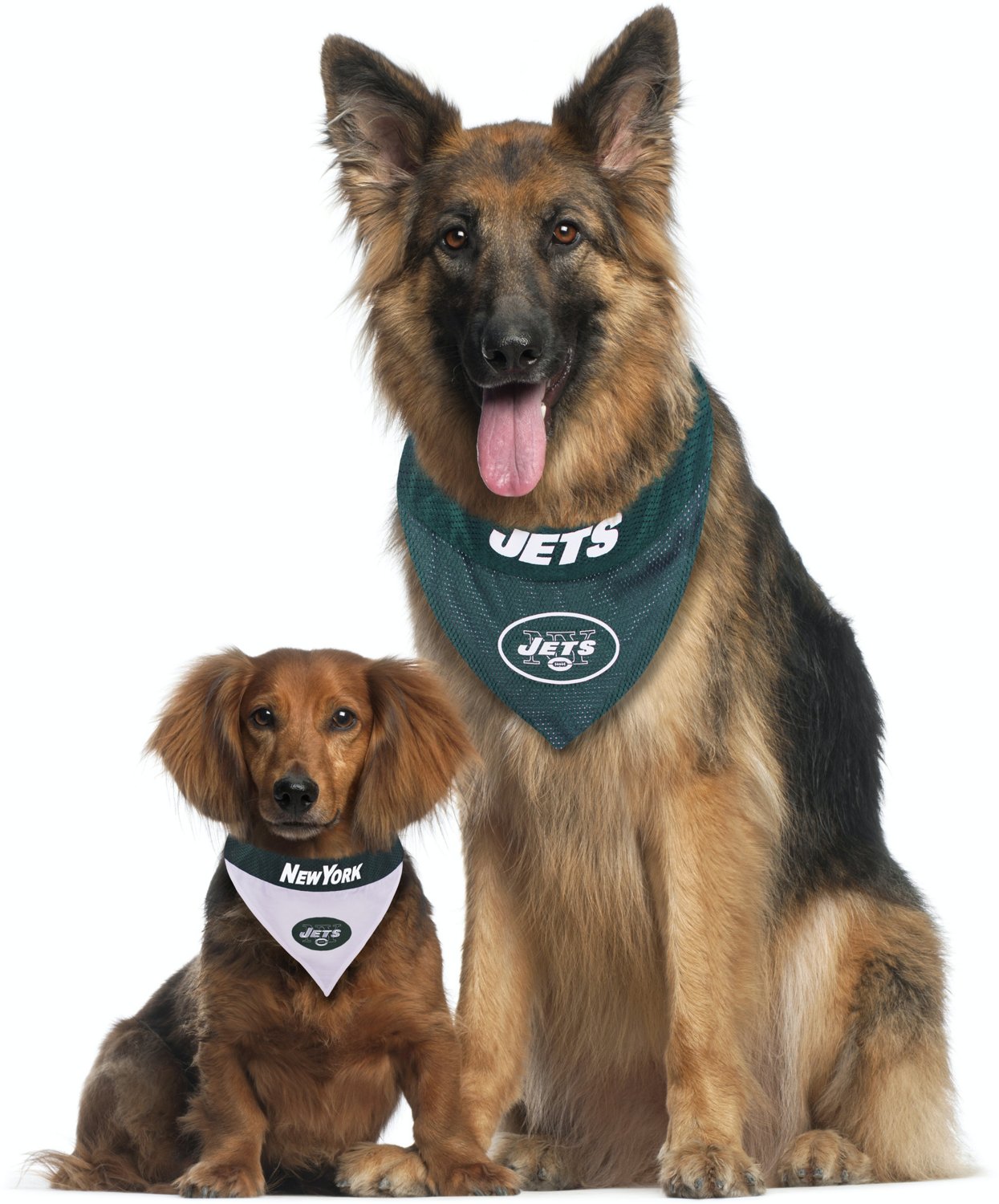 Pets First New York Jets Reversible Dog Bandana