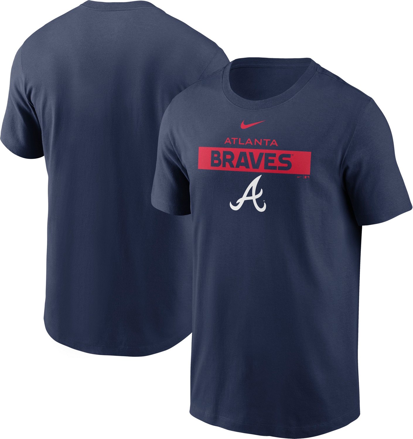 Nike Men's Atlanta Braves Team Issue Tshirt Academy