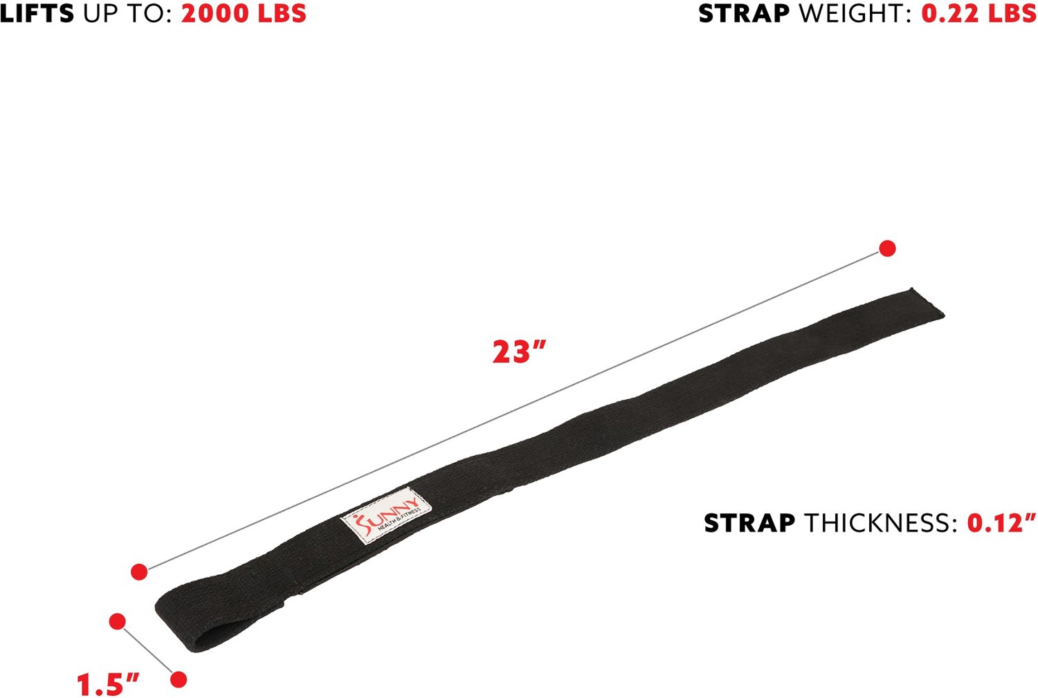 Sunny Health & Fitness Padding Lifting Straps                                                                                    - view number 6