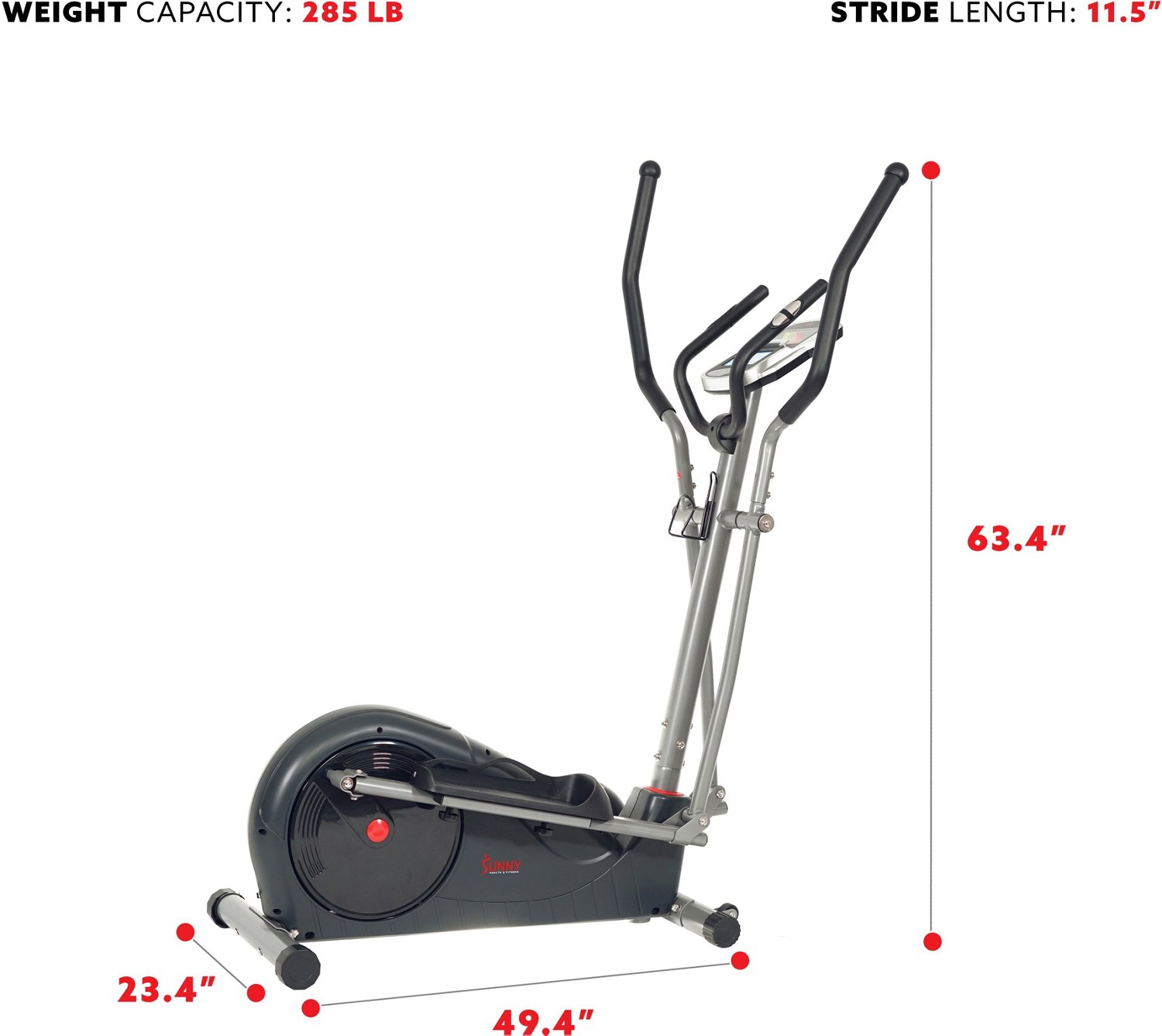 Sunny Health & Fitness Pre-Programmed Elliptical Trainer                                                                         - view number 3