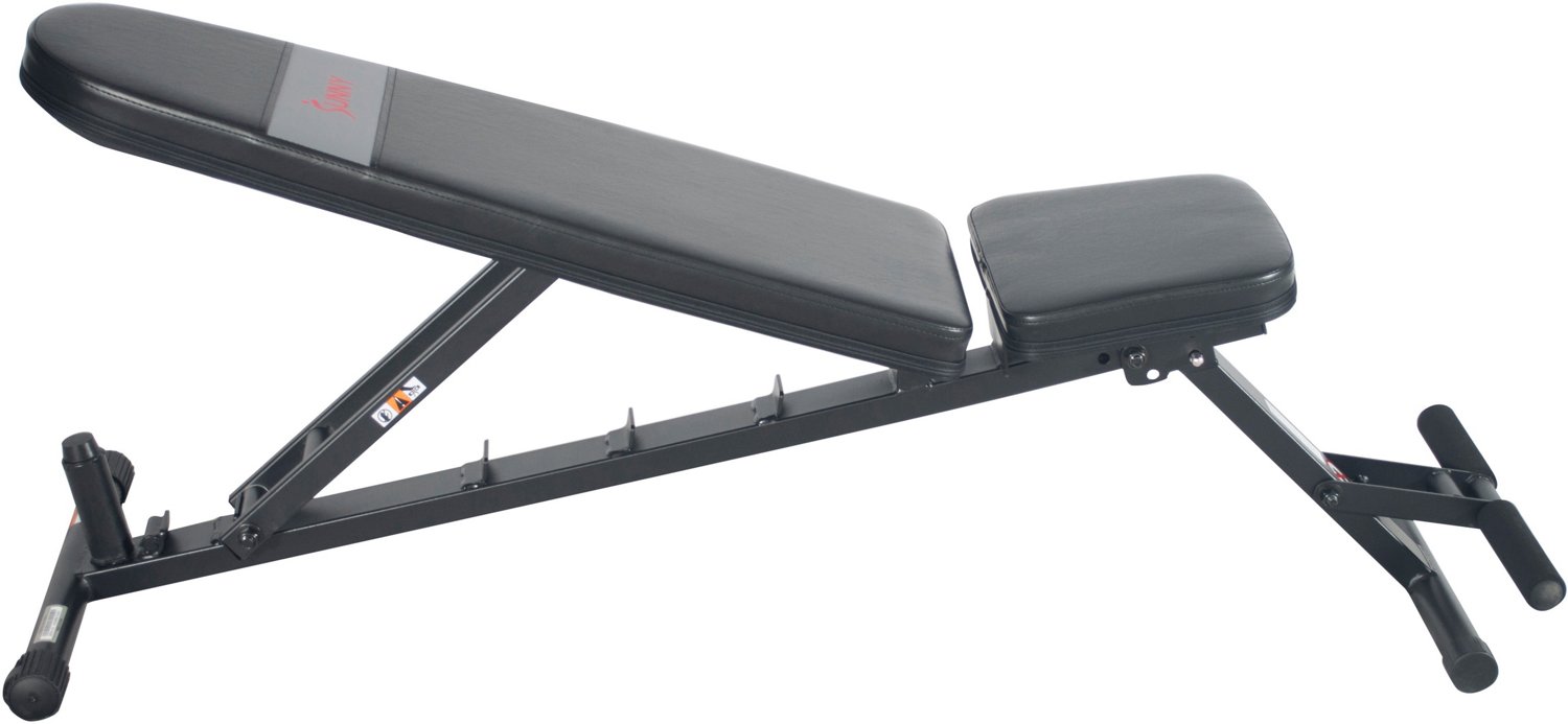 Sunny Health & Fitness Adjustable Utility Weight Bench                                                                           - view number 2