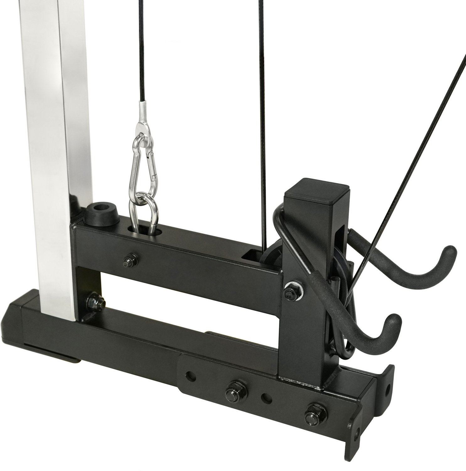 Sunny Health Fitness Lat Pulldown Pulley System Academy