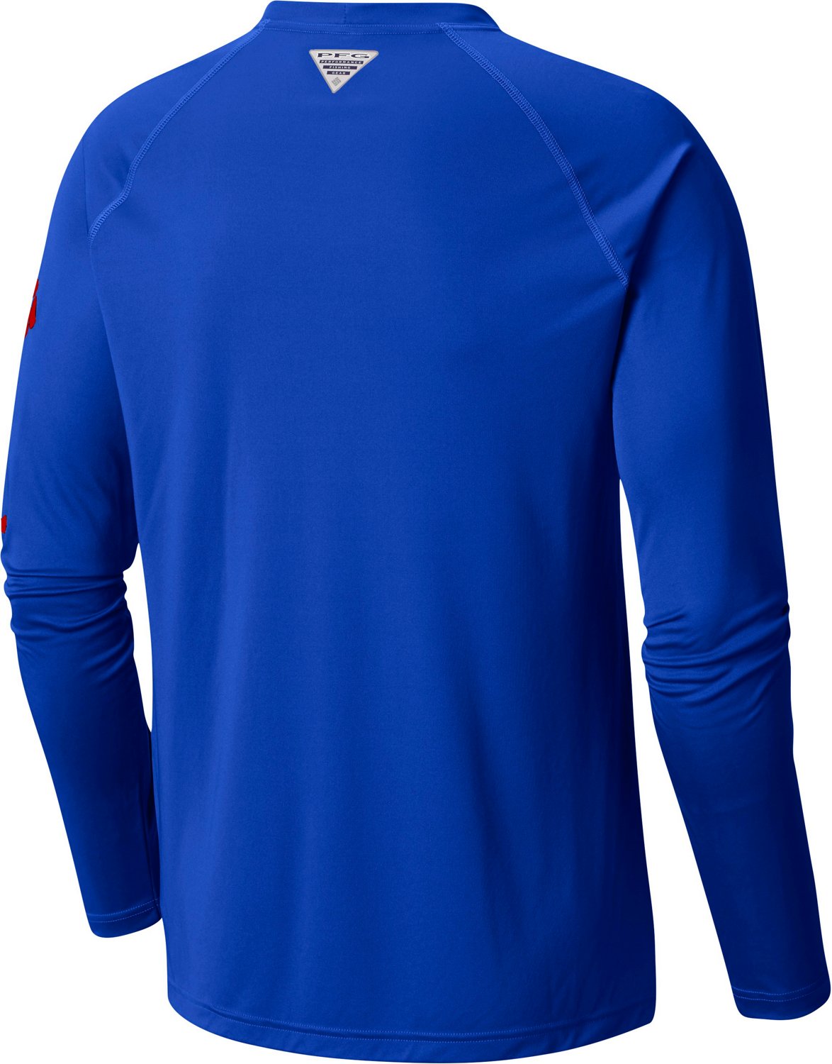 Columbia Sportswear Men's Texas Rangers PFG Terminal Tackle Long Sleeve T- shirt