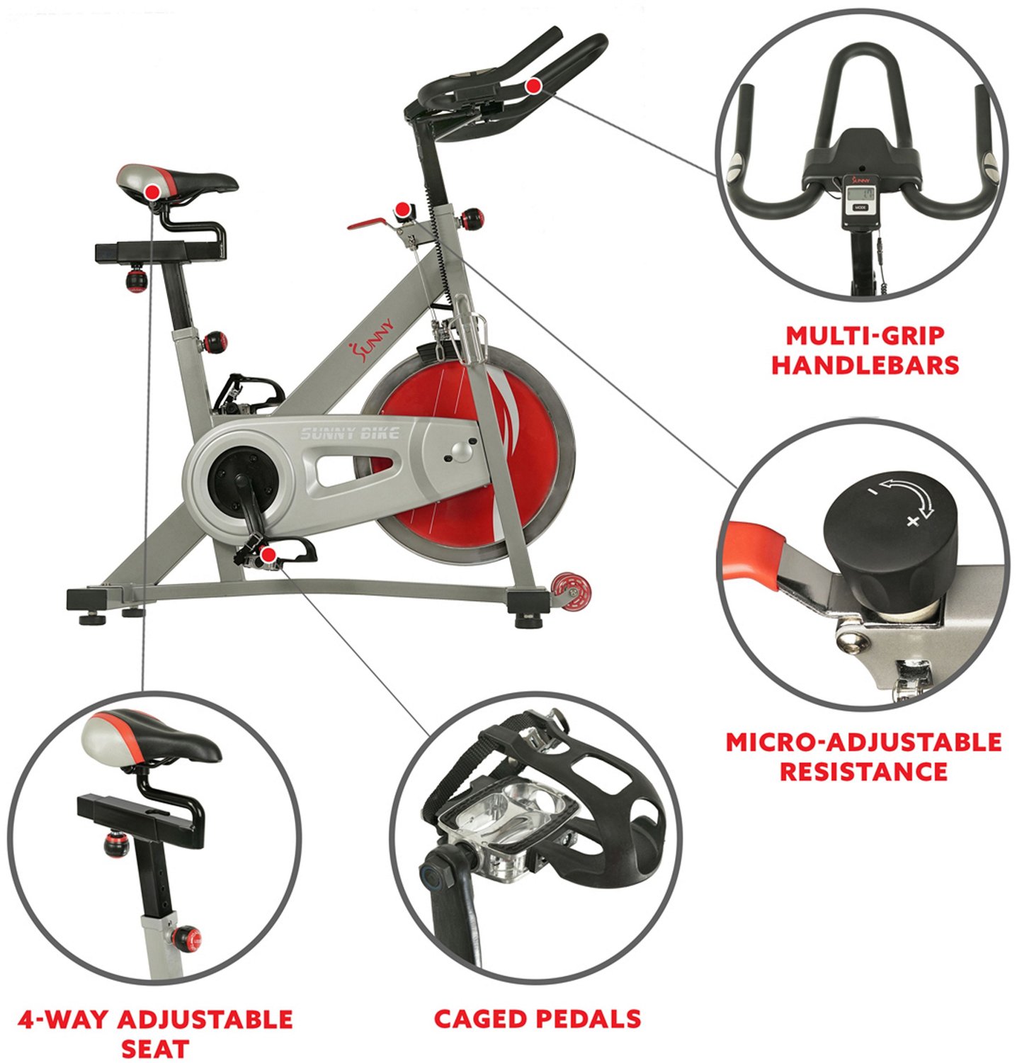sunny health synergy bike