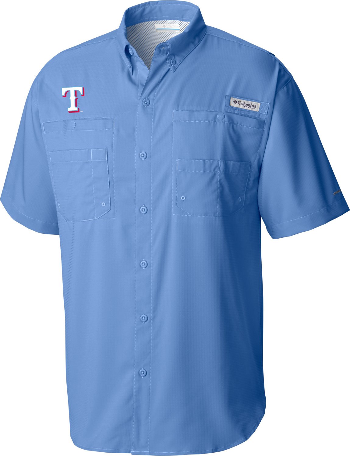 Columbia Sportswear Men's Texas Rangers Tamiami Shirt - view number 2