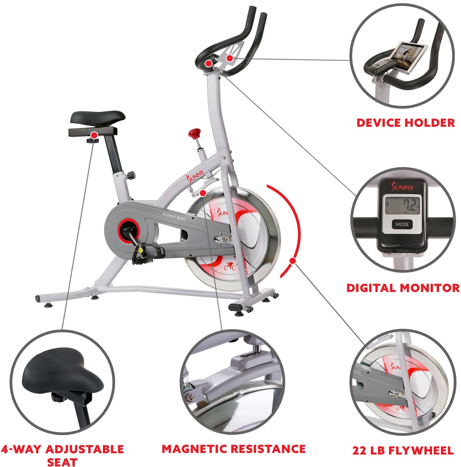 sunny health bike canada
