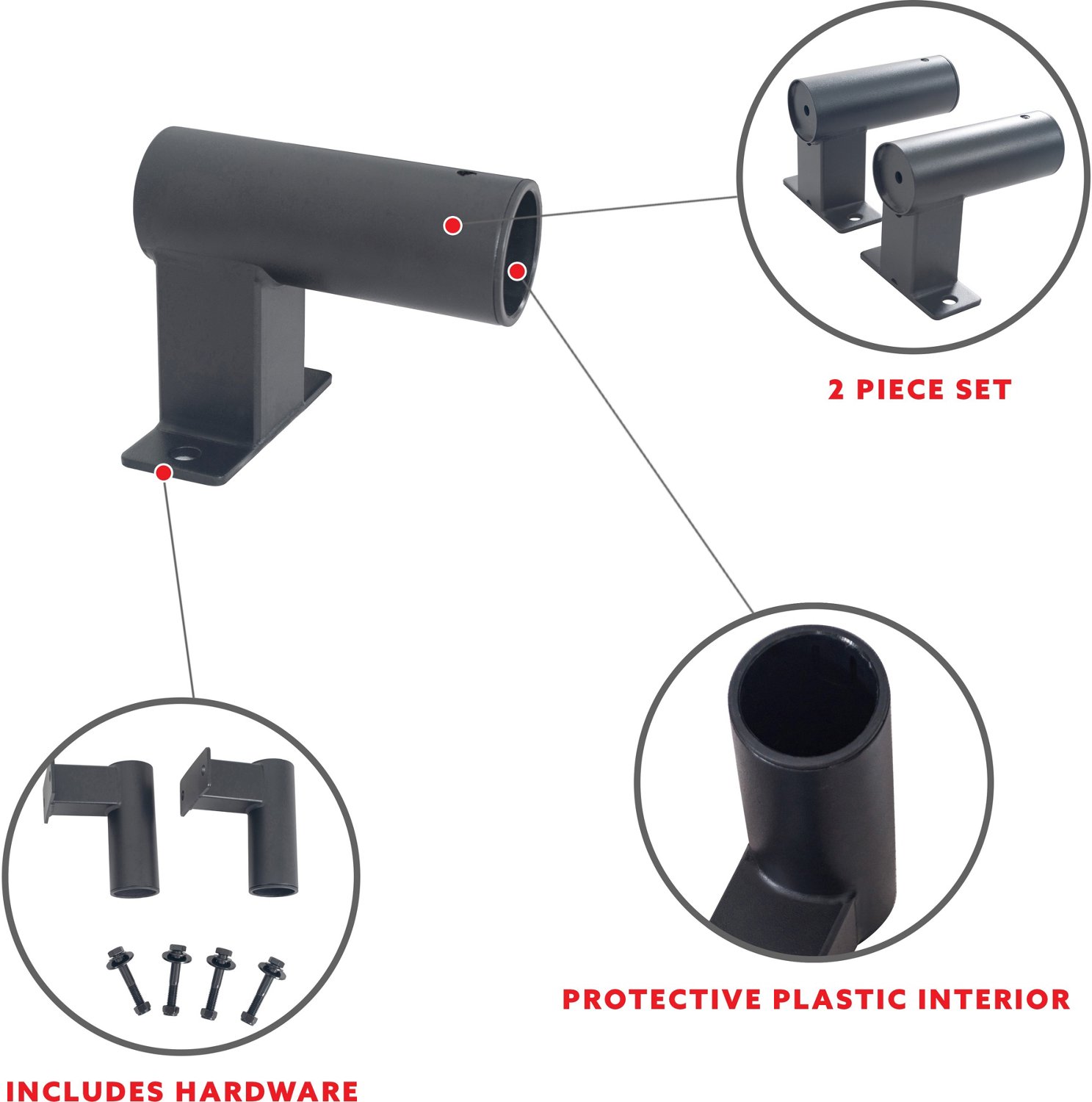 Sunny Health & Fitness Bar Holder Attachment                                                                                     - view number 6