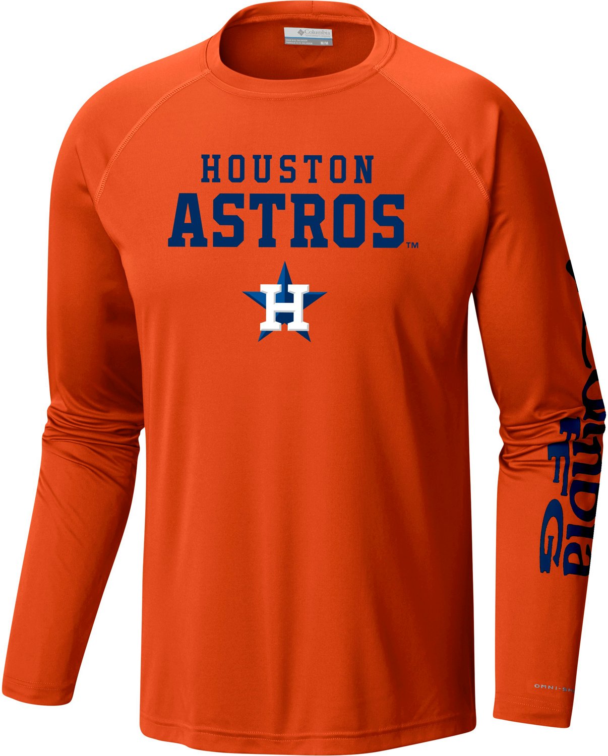 MLB Houston Astros Men's Long Sleeve T-Shirt - S