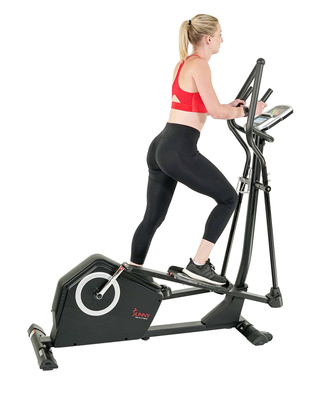 Sunny Health & Fitness Programmable Cardio Elliptical Trainer                                                                    - view number 7