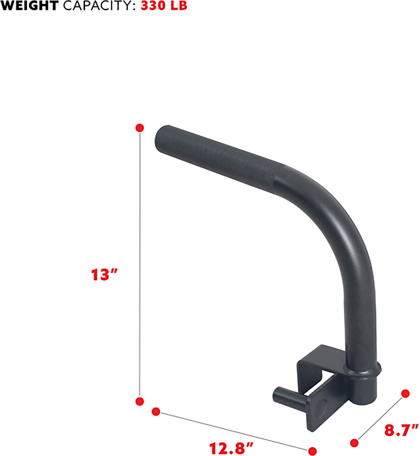 Sunny Health & Fitness Dip Bar Attachment Academy