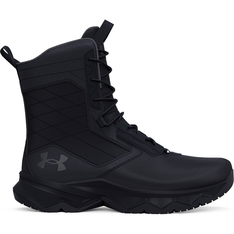 Under Armour Men's Stellar G2 Tactical Boots Black, 9 - Service Shoes at Academy Sports