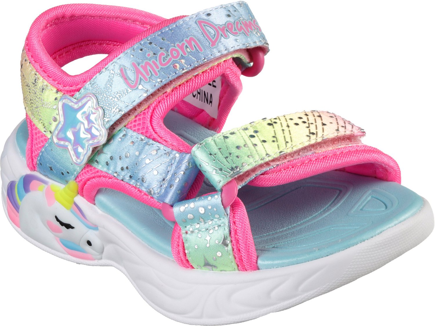 SKECHERS Toddler Girls' Unicorn Dreams Majestic Bliss Sandals | Academy